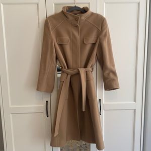 Beautiful Vintage Cashmere Camel Coat size S